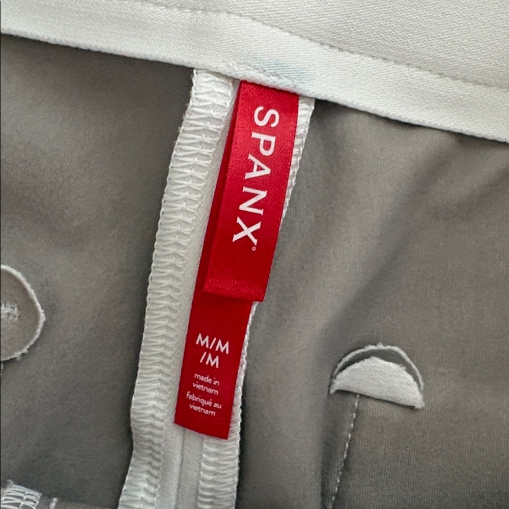 SPANX NWT White Chinos Size Medium - Picture 4 of 13